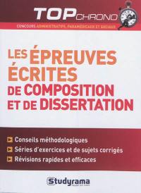 Les épreuves écrites de composition et de dissertation