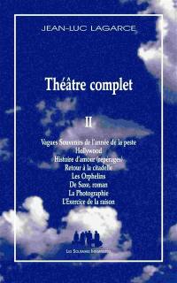 Théâtre complet. Vol. 2