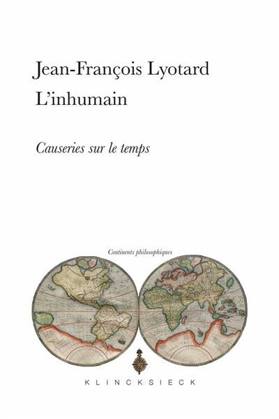 L'inhumain : causeries sur le temps