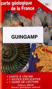 Guingamp : carte géologique de la France à 1/50 000, 242