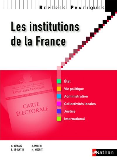 Les institutions de la France