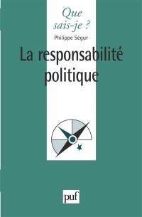 La responsabilité politique