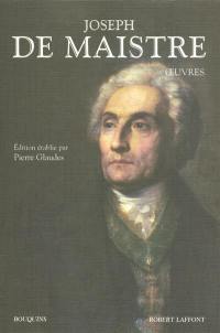 Oeuvres. Dictionnaire Joseph de Maistre