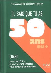 Tu sais que tu as 50 ans ou + quand... : tu arrives à lire le journal sans lunettes en le tenant à bout de bras