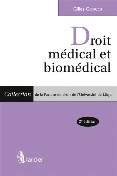 Le droit médical et biomédical