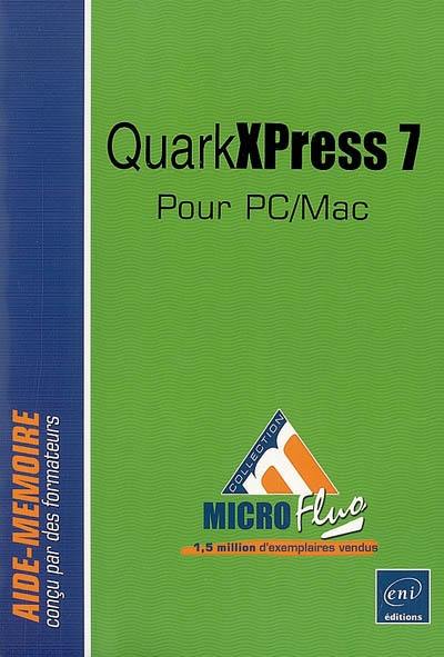 QuarkXPress 7 pour PC-Mac