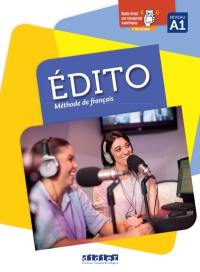 Edito, méthode de français, niveau A1