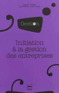 Initiation à la gestion des entreprises