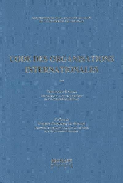 Code des organisations internationales