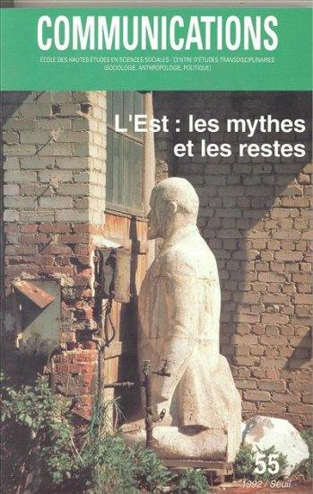 Communications, n° 55. L'Est, les mythes et les restes