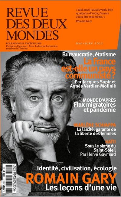 Revue des deux mondes, n° 5 (2021). Romain Gary : identité, civilisation, écologie : les leçons d'une vie