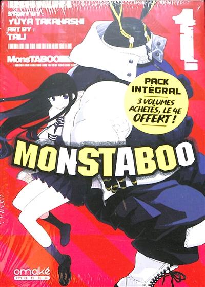 Monstaboo : pack intégral : 3 volumes achetés, le 4e offert !