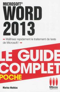 Word 2013