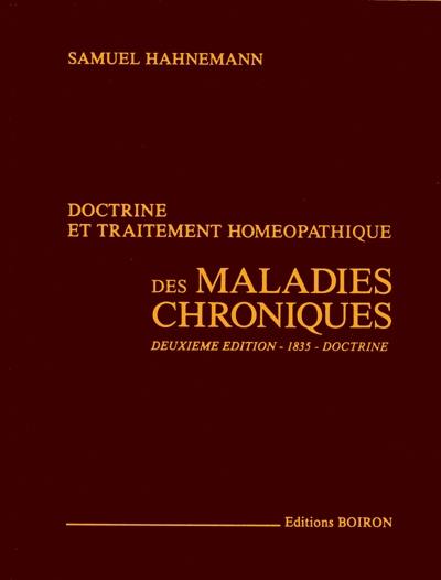 Doctrine et traitement homéopathique des maladies chroniques