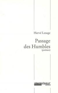 Passage des humbles : poèmes