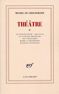 Théâtre. Vol. 4