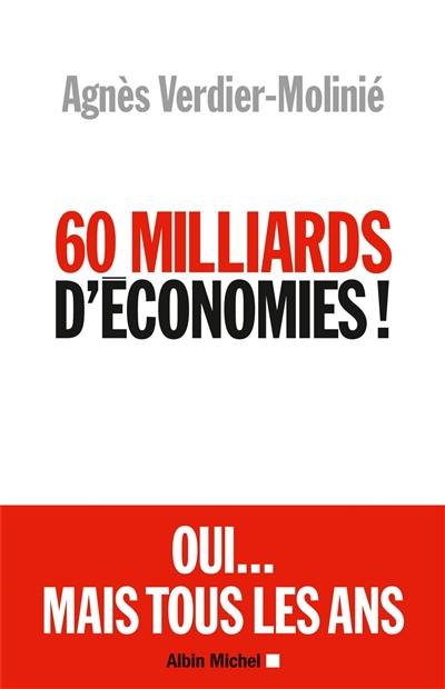 60 milliards d'économies !