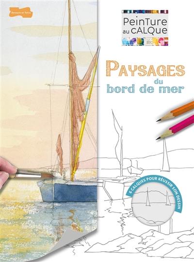 Paysages du bord de mer à l'aquarelle