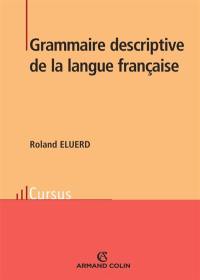 Grammaire descriptive de la langue française