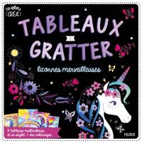 Licornes merveilleuses : tableaux à gratter