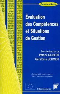 Evaluation des compétences et situations de gestion