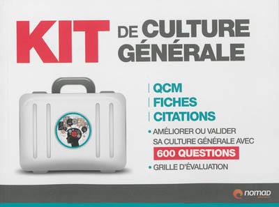 Kit de culture générale : QCM, fiches, citations