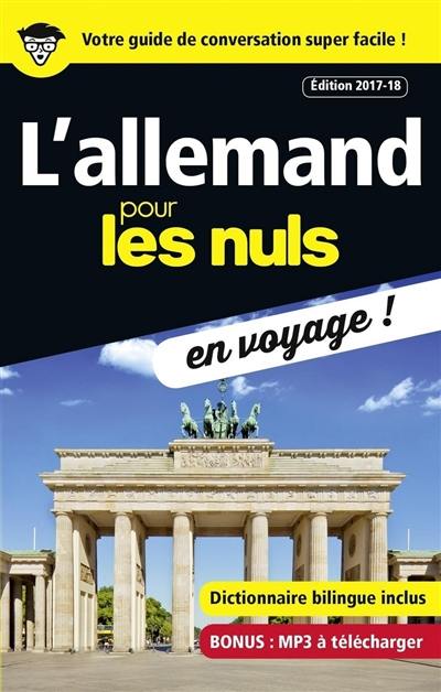 L'allemand pour les nuls en voyage !