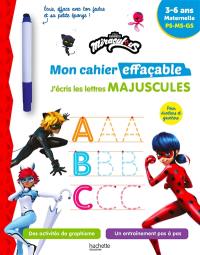 Ardoise Miraculous : j'écris les lettres majuscules