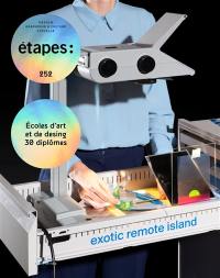 Etapes : design graphique & culture visuelle, n° 252. Ecoles d'art et de design : 30 diplômes