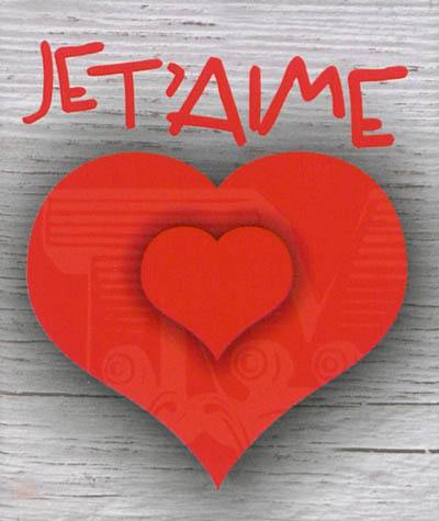 Je t'aime