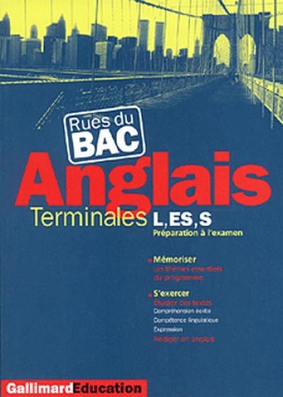 Anglais (terminales L, ES, S)