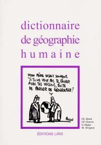 Dictionnaire de géographie humaine