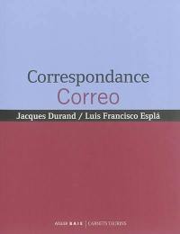 Correspondance. Correo