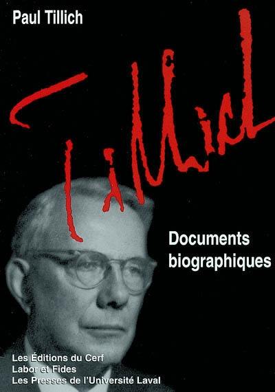 Documents biographiques