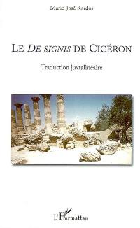 Le De signis de Cicéron