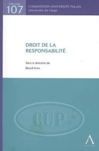 Droit de la responsabilité