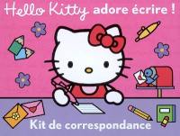 Hello Kitty adore écrire ! : kit de correspondance