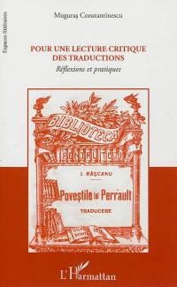 Pour une lecture critique des traductions : réflexions et pratiques