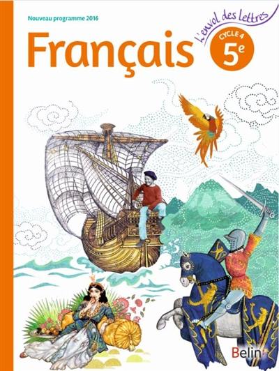 Français 5e, cycle 4 : nouveau programme 2016