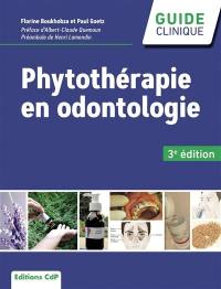 Phytothérapie en odontologie