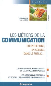 Les métiers de la communication : en entreprise, en agence, dans le public...