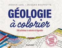 Géologie à colorier : 200 schémas à colorier et légender