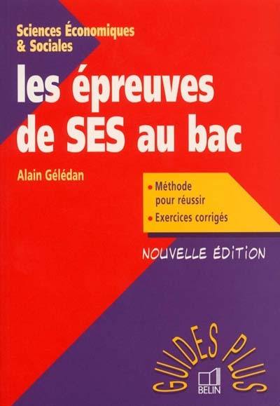 Sciences économiques & sociales : les épreuves de SES au bac