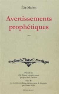 Avertissements prophétiques