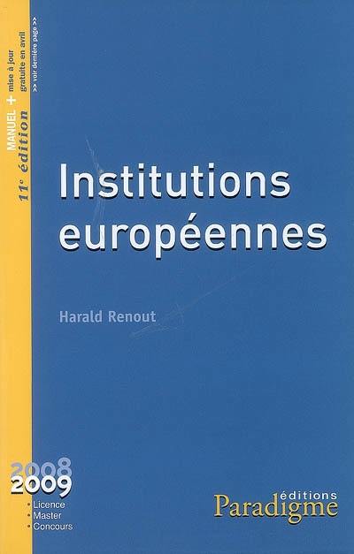 Institutions européennes