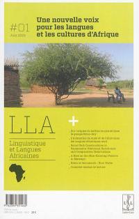 Linguistique et langues africaines, n° 1