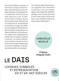 Le dais : lexiques, symboles et représentation, XVe et XXe-XXIe siècles