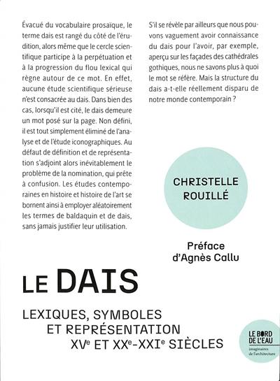 Le dais : lexiques, symboles et représentation, XVe et XXe-XXIe siècles