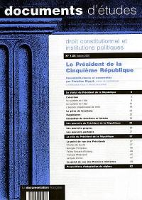 Le président de la cinquième République