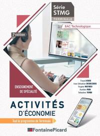 Activités d'économie, bac technologique série STMG terminale, enseignement de spécialité : tout le programme de terminale